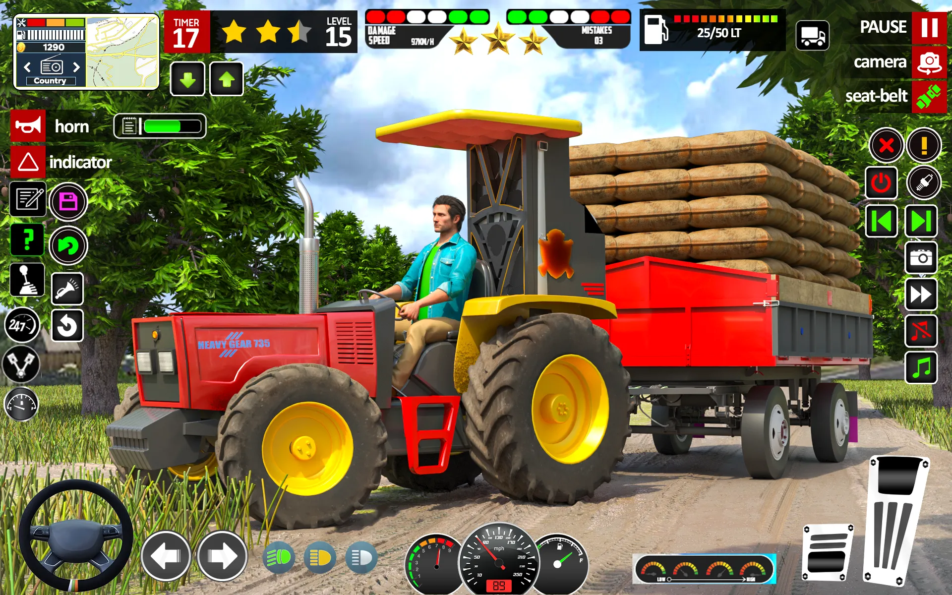 Farming Tractor Game Simulator | Indus Appstore | Screenshot