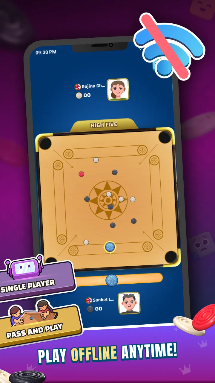 Carrom Board: Pool Game | Indus Appstore | Screenshot