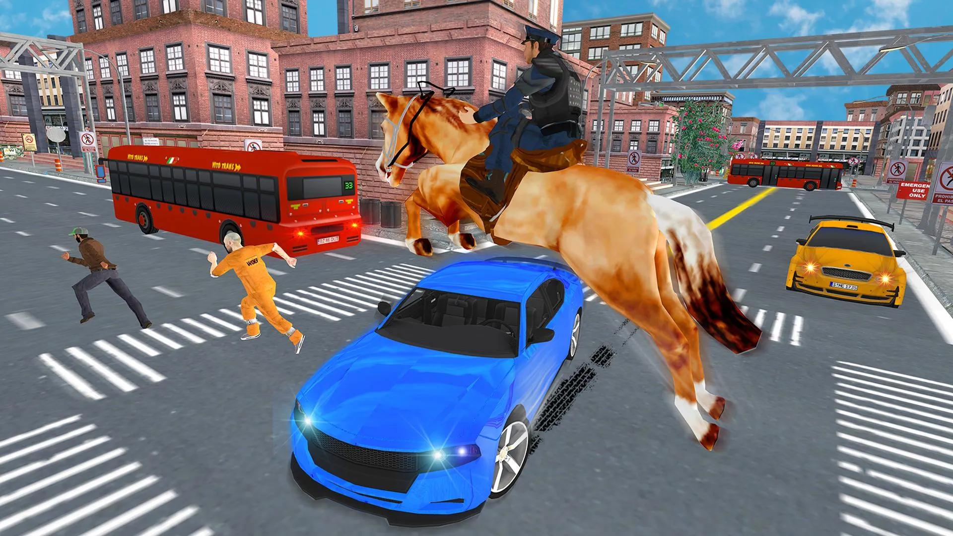 US Police Horse Criminal Chase | Indus Appstore | Screenshot