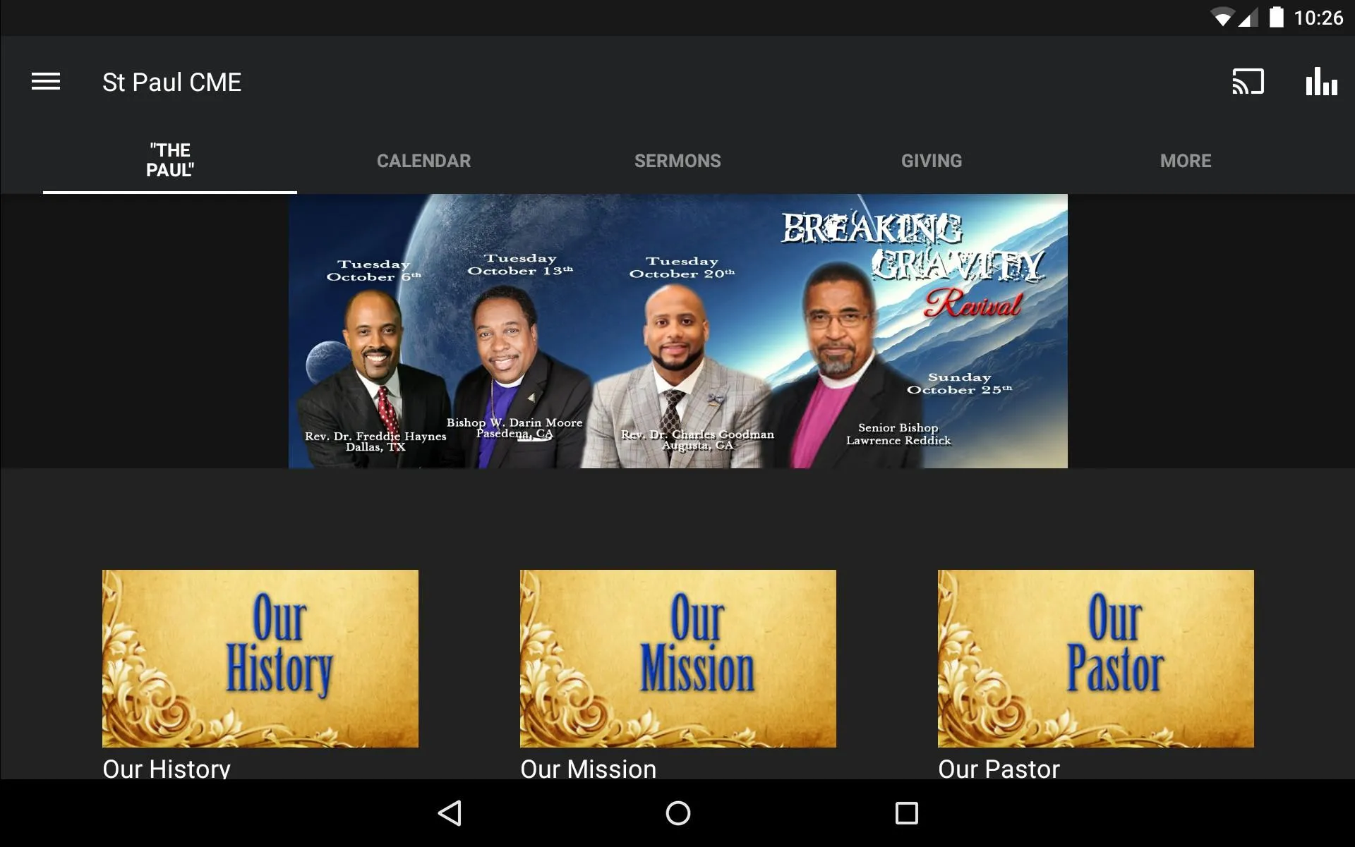 St. Paul CME Church - Savannah | Indus Appstore | Screenshot