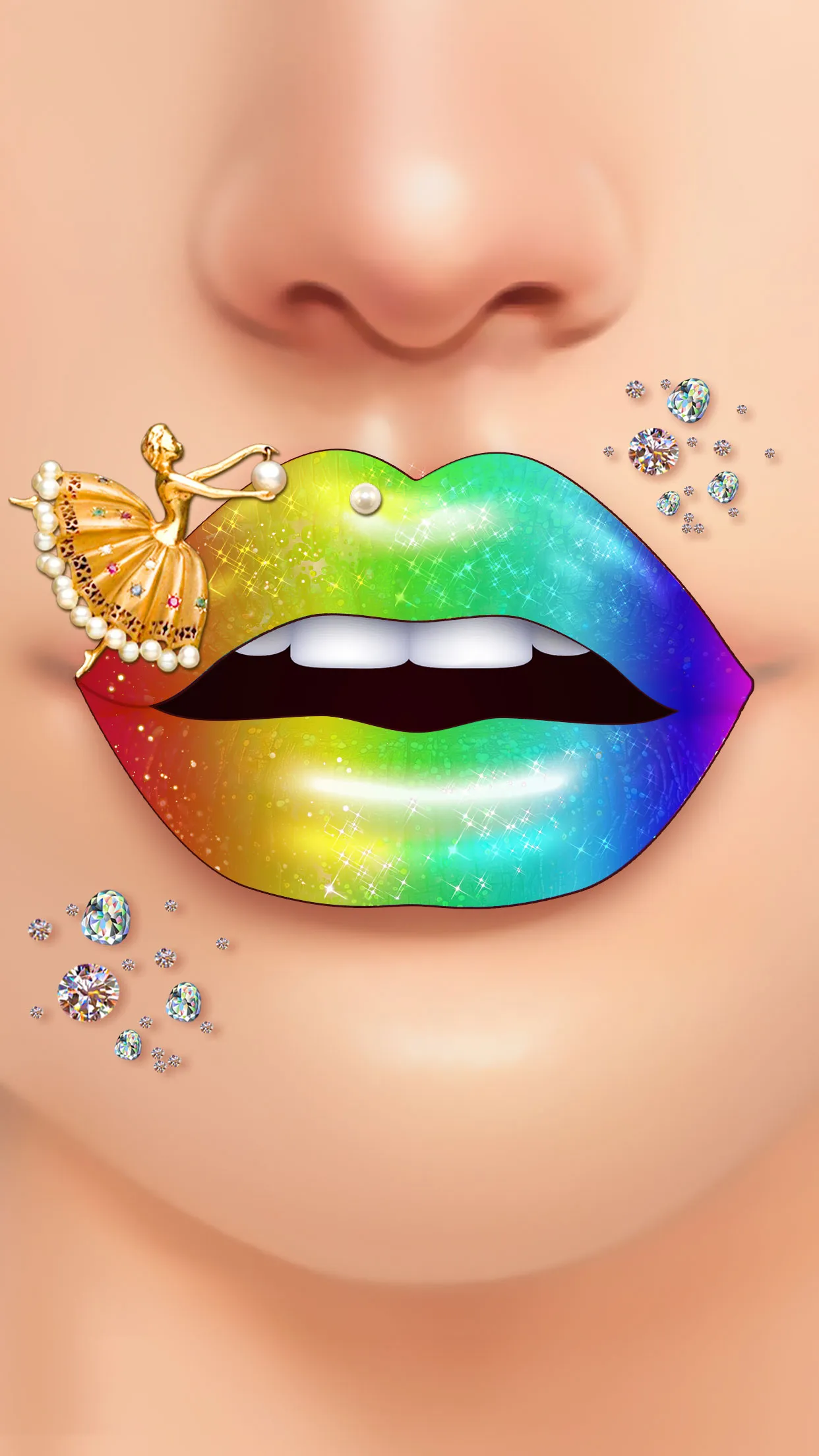 Lip Art Salon: DIY Makeup Game | Indus Appstore | Screenshot