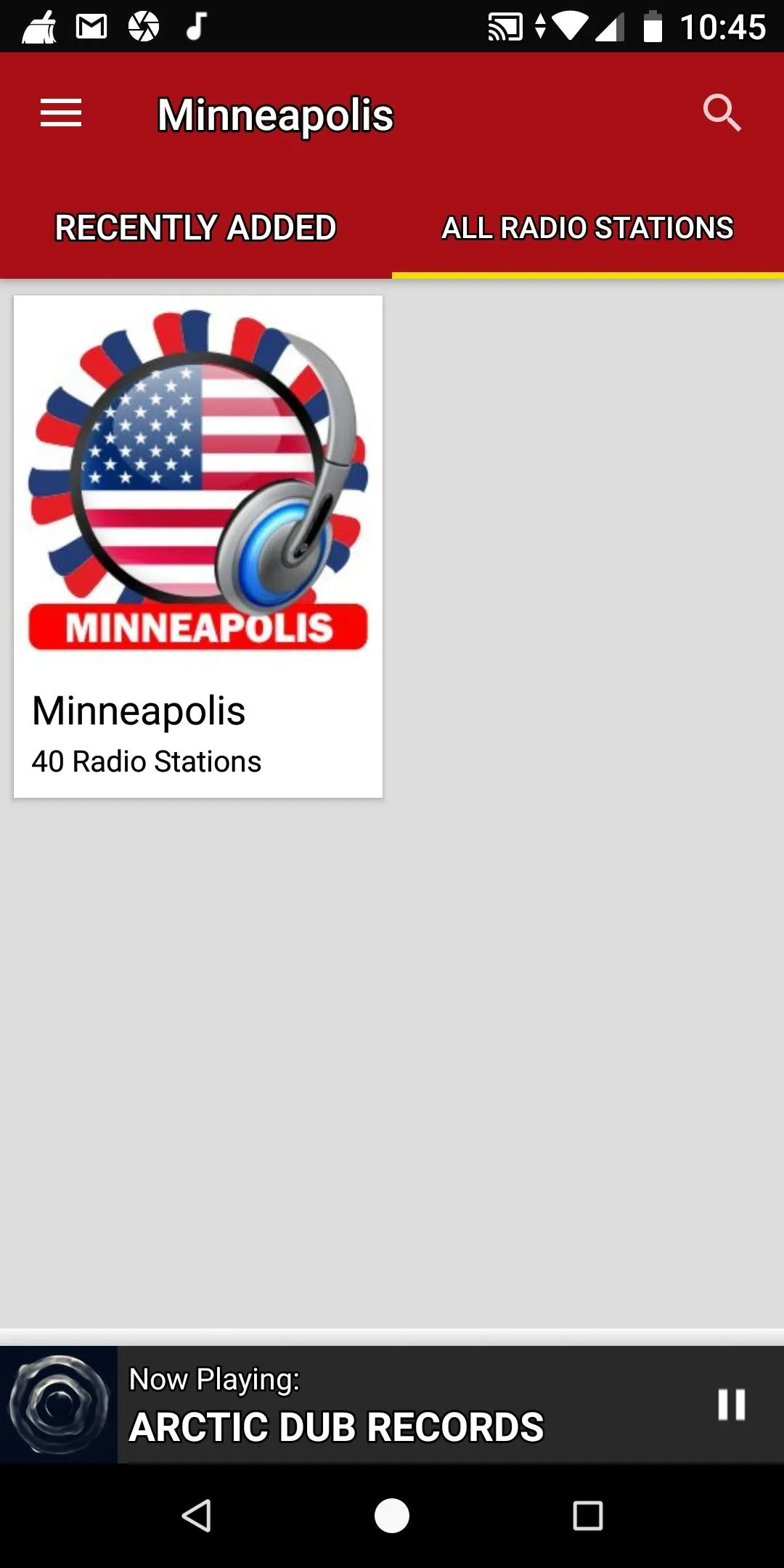 Minneapolis Radio Stations | Indus Appstore | Screenshot