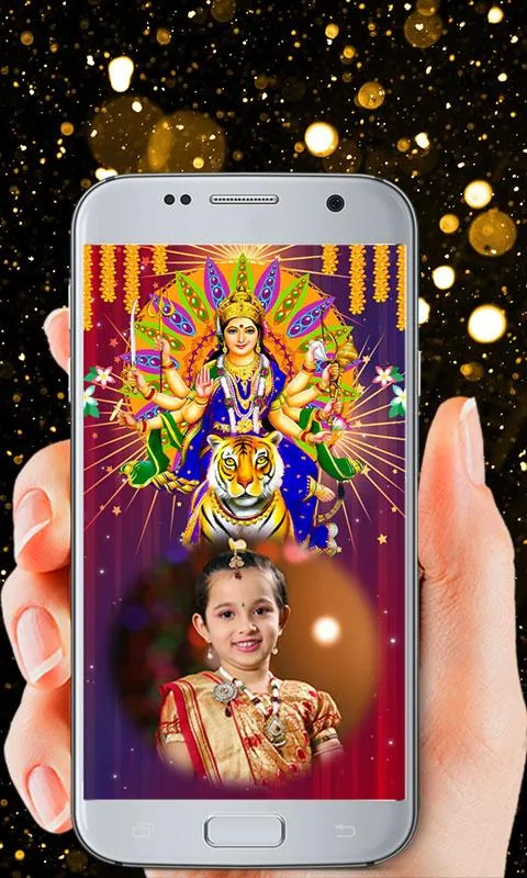 Durga Maa Photo Frames | Indus Appstore | Screenshot