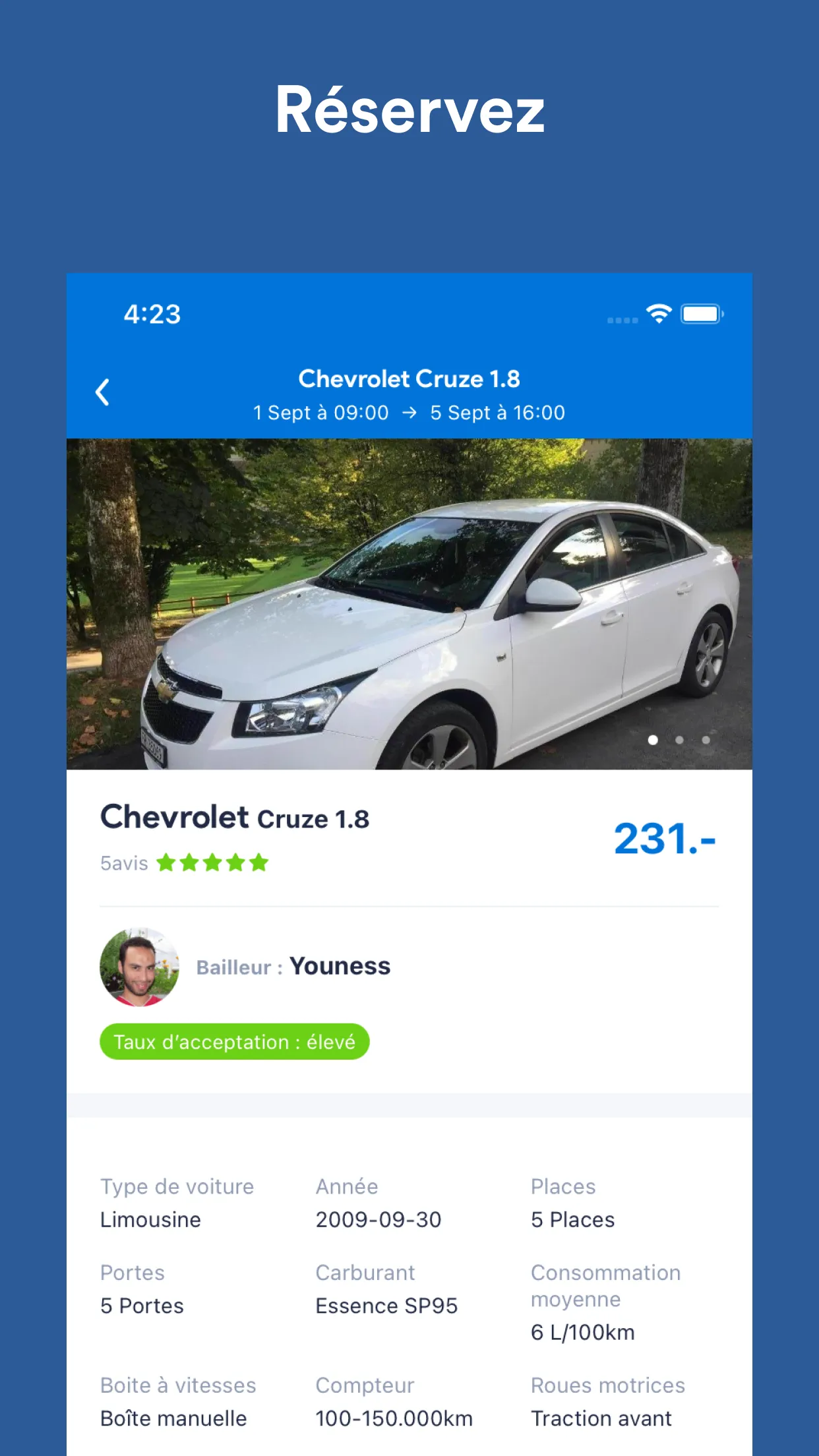 2EM Car Sharing | Indus Appstore | Screenshot