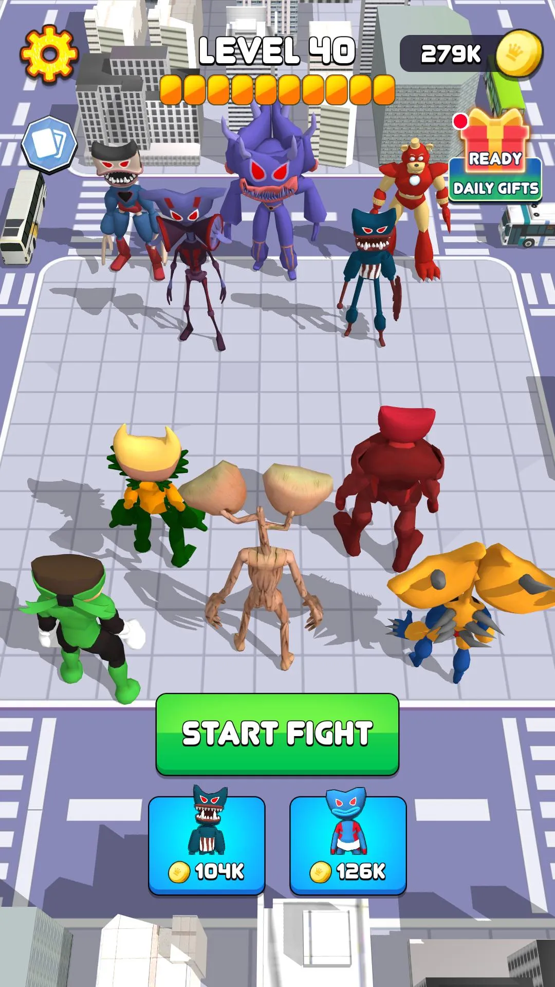 Monster Head Merge Battle | Indus Appstore | Screenshot
