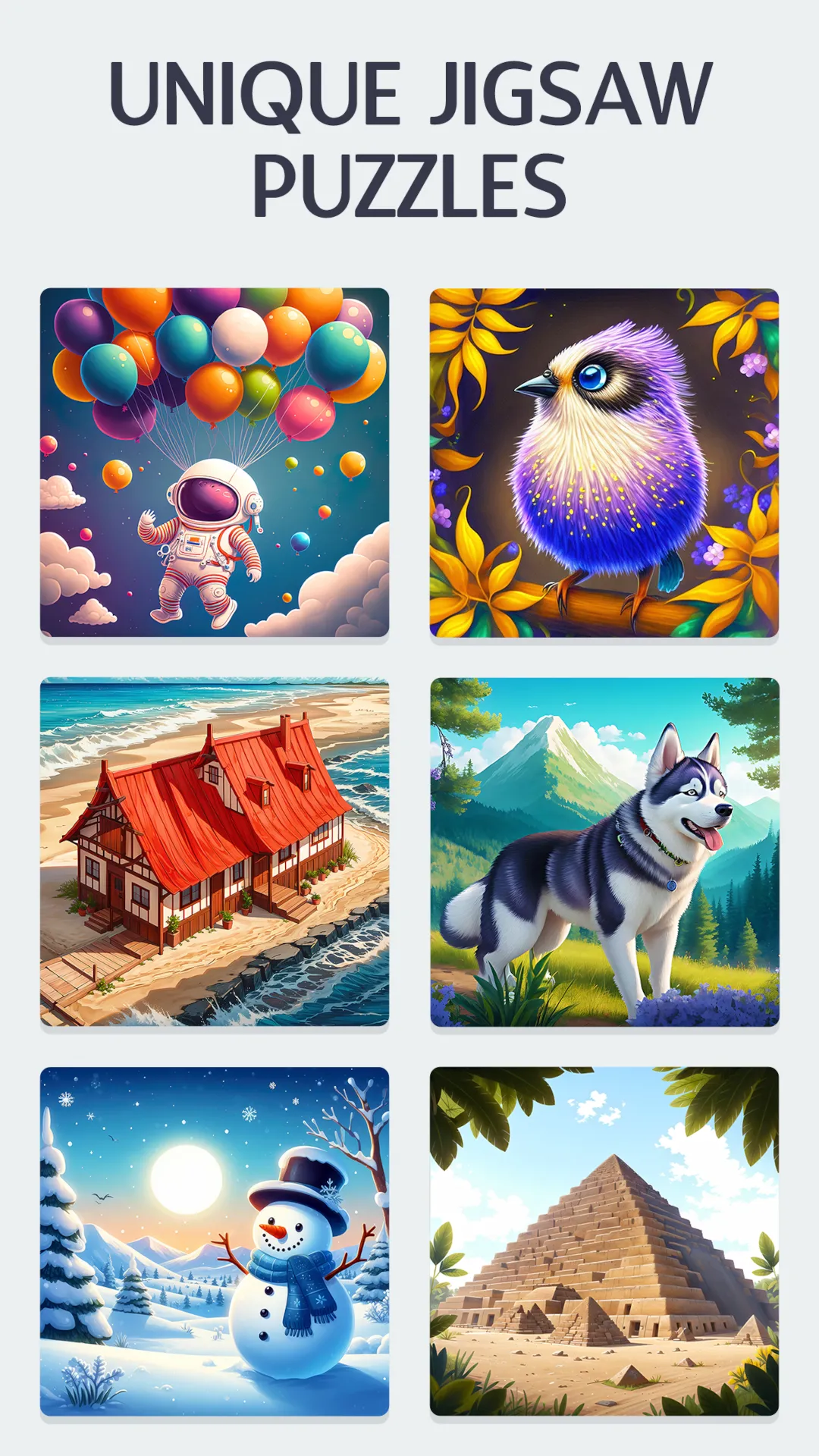 Creative Puzzles: Jigsaw Game | Indus Appstore | Screenshot