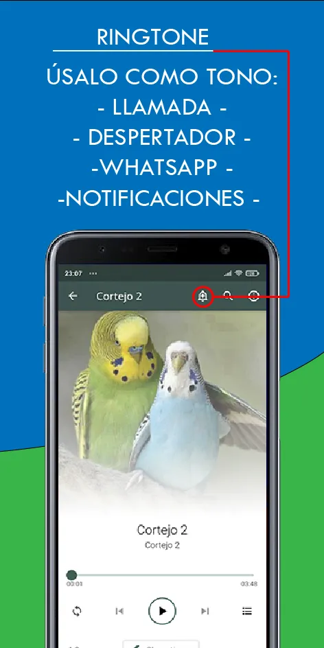 Canto Perico Australiano | Indus Appstore | Screenshot