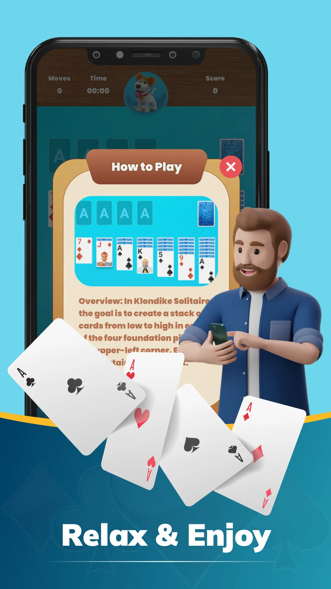 Solitaire Classic Offline Game | Indus Appstore | Screenshot