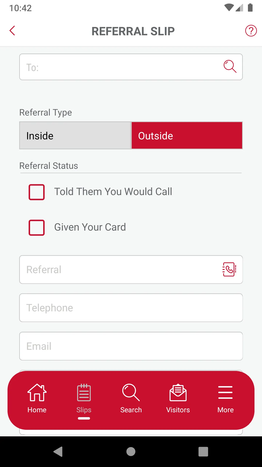 BNI Connect® Mobile | Indus Appstore | Screenshot