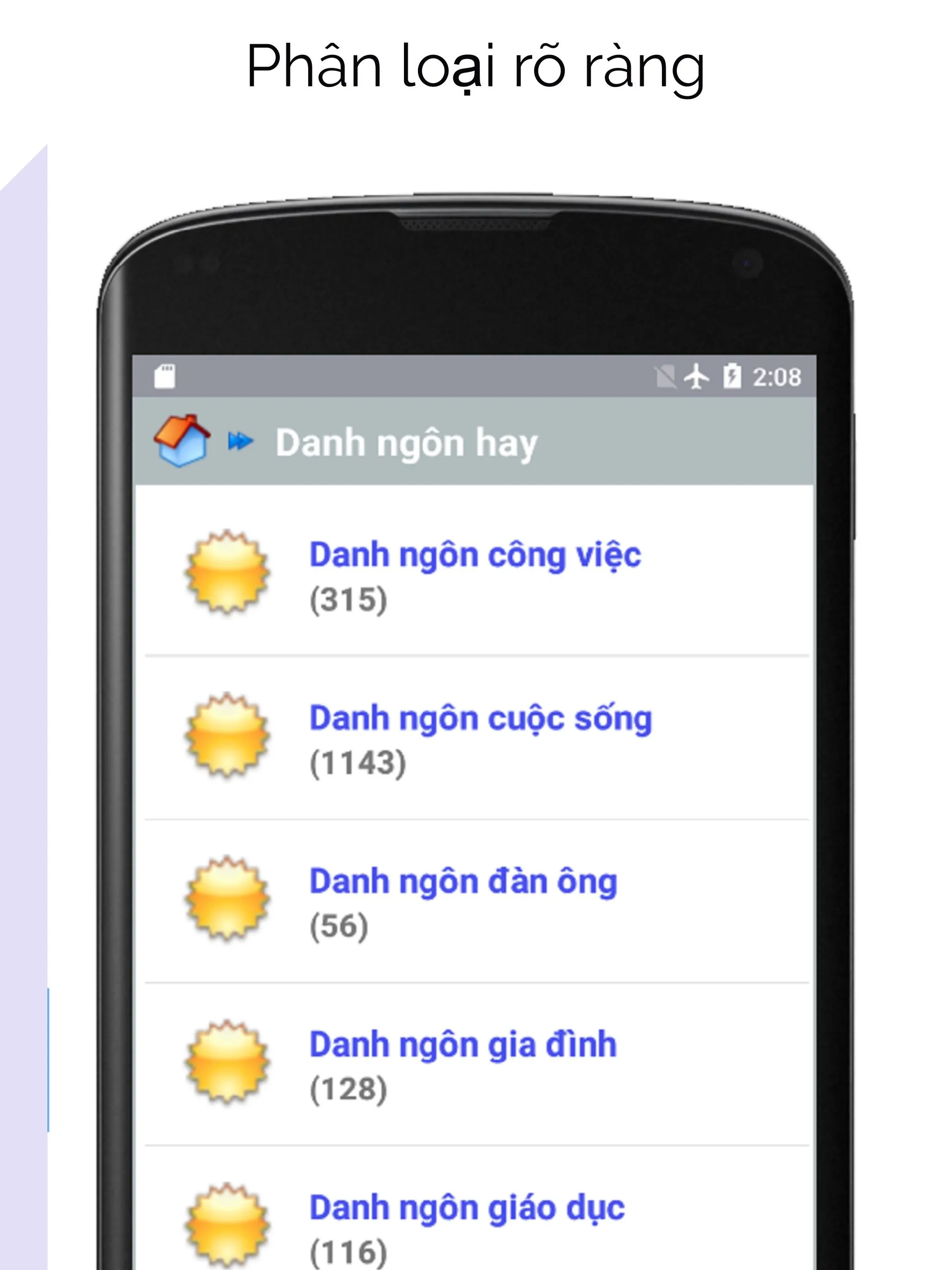 Chuẩn Ngôn Chất | Indus Appstore | Screenshot