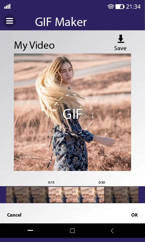 GIF Maker, Video to GIF Editor | Indus Appstore | Screenshot