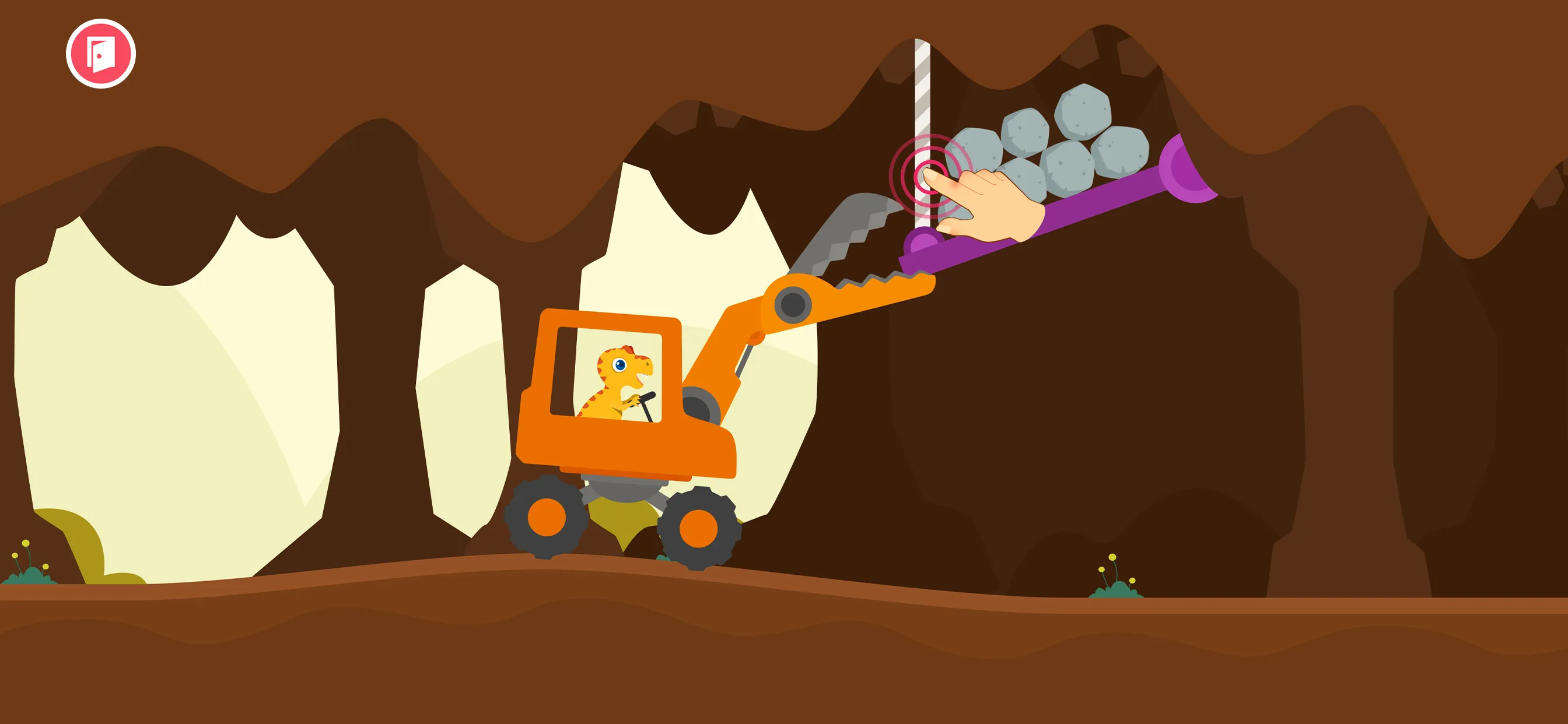 Dinosaur Digger Excavator Game | Indus Appstore | Screenshot