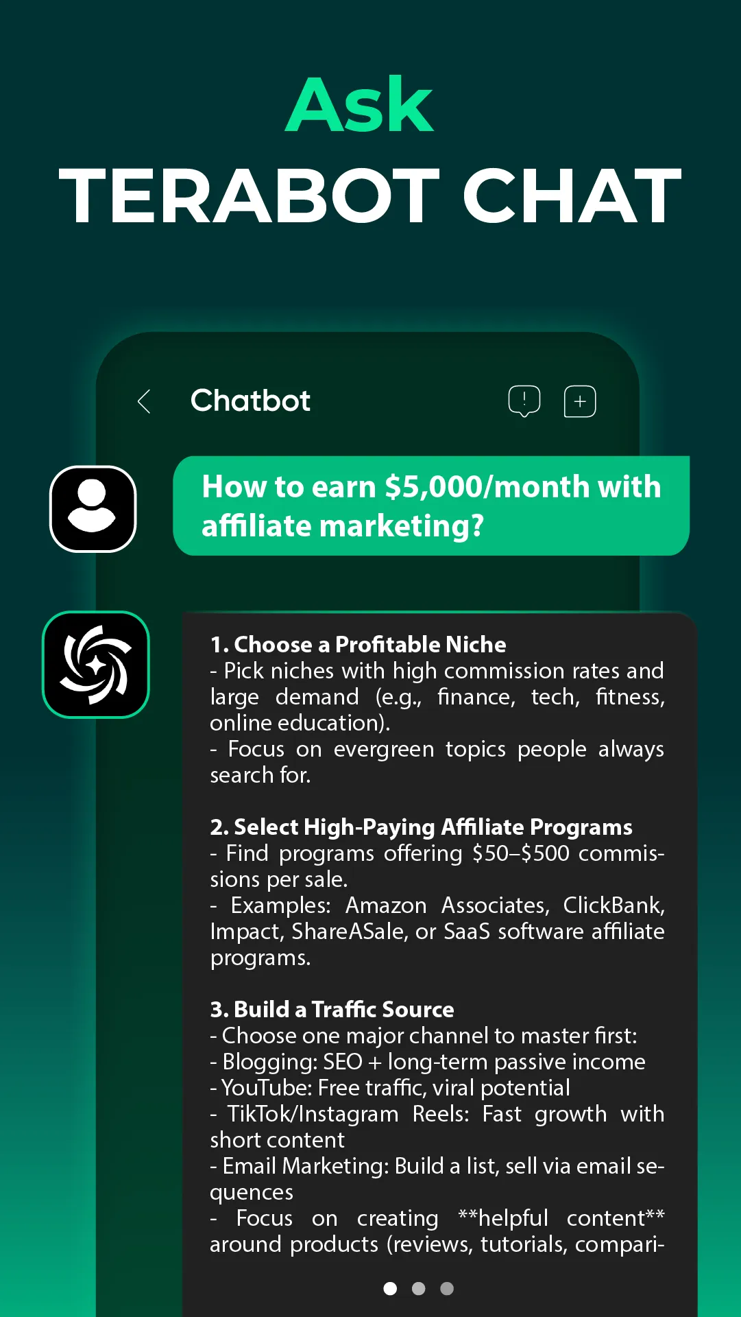 TeraBot: AI Chatbot Assistant | Indus Appstore | Screenshot