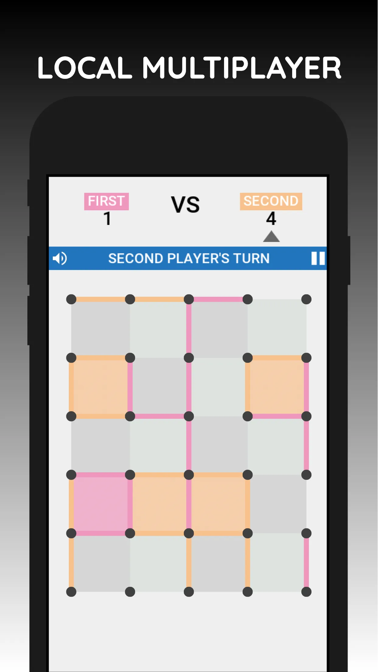 Dots And Boxes : Strategy game | Indus Appstore | Screenshot