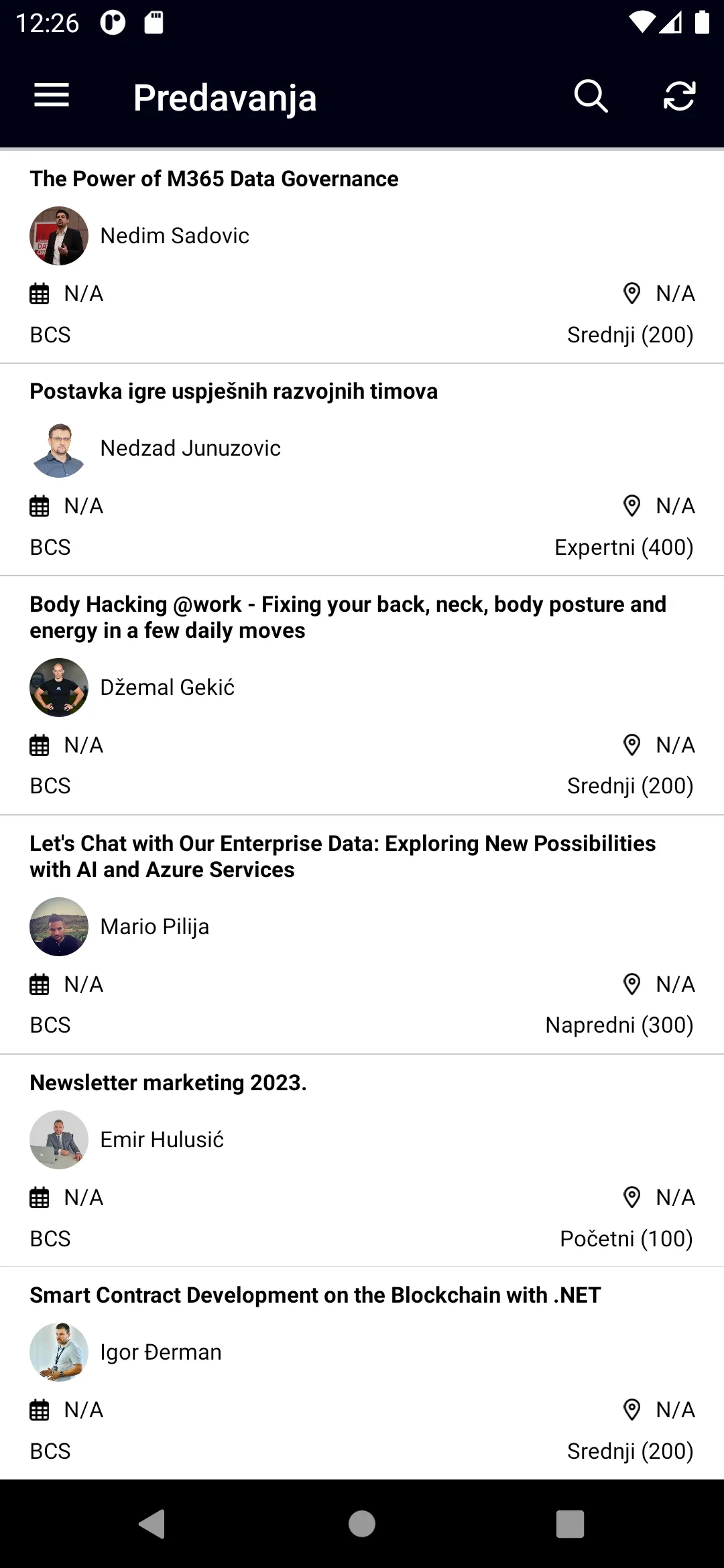 NetWork Conference | Indus Appstore | Screenshot