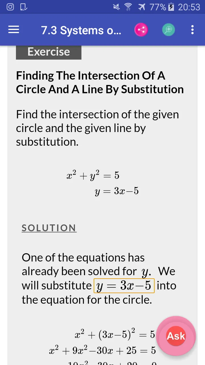 College Algebra Textbook | Indus Appstore | Screenshot