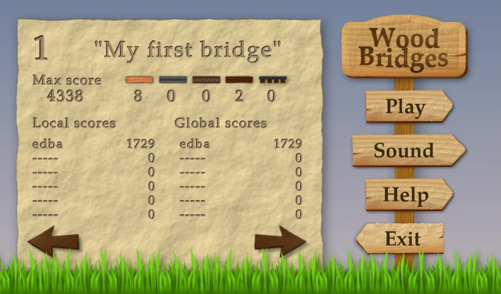 Wood Bridges Free | Indus Appstore | Screenshot