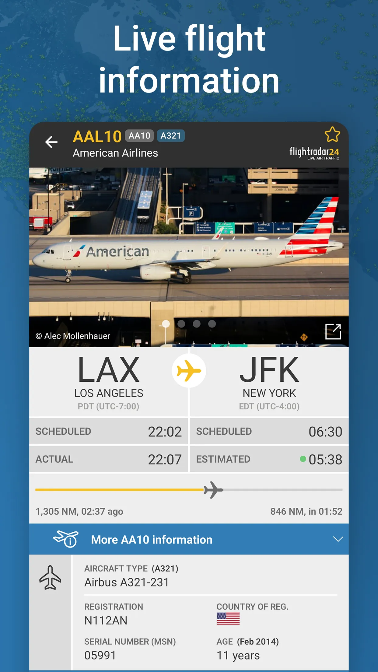 Flightradar24 Flight Tracker | Indus Appstore | Screenshot