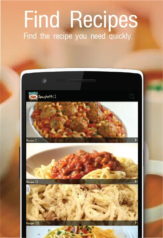 Spaghetti Recipes | Indus Appstore | Screenshot