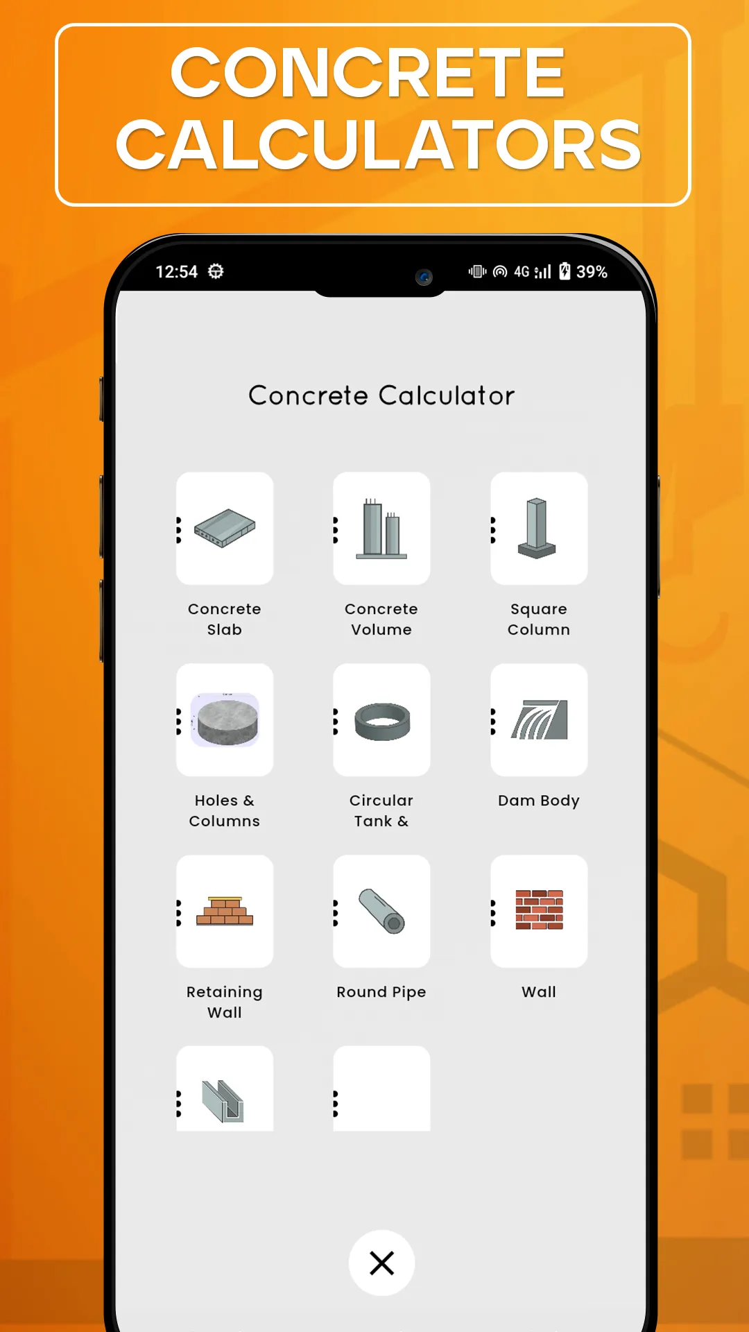 Construction Calculator | Indus Appstore | Screenshot