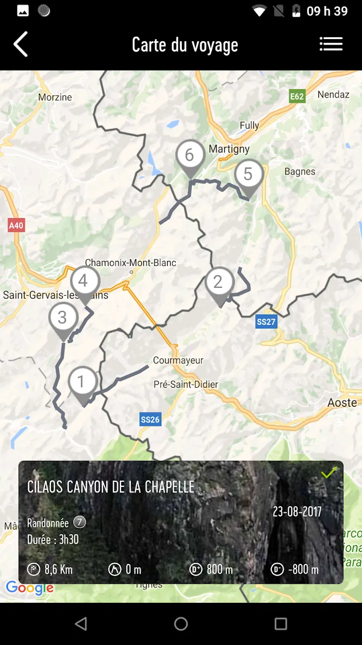 Mon Roadbook | Indus Appstore | Screenshot