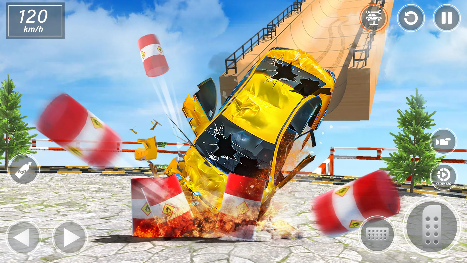 Crashing Car Simulator Game | Indus Appstore | Screenshot