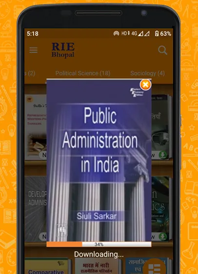 RIE Bhopal Digital Library | Indus Appstore | Screenshot