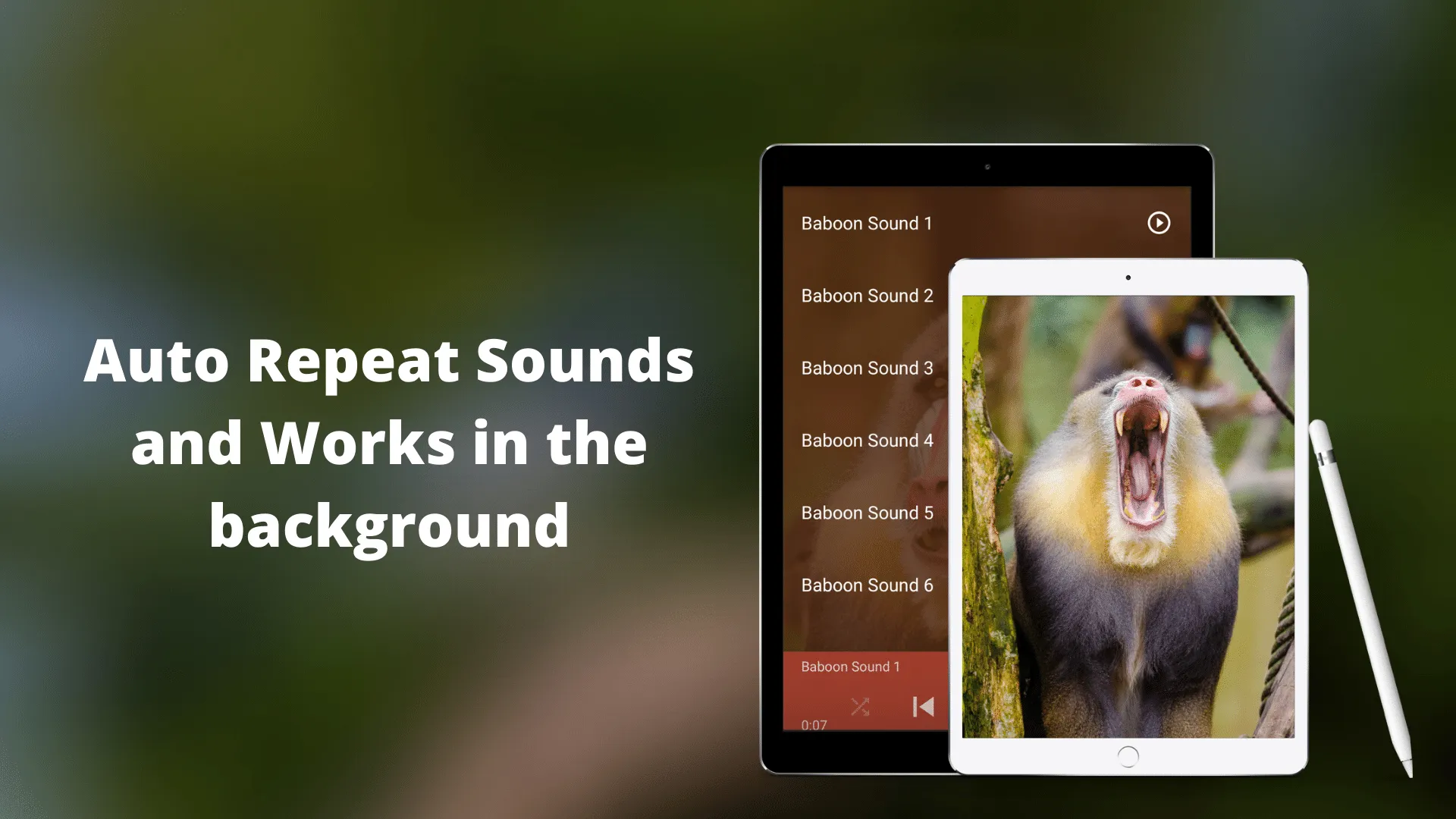 Baboon Sounds | Indus Appstore | Screenshot