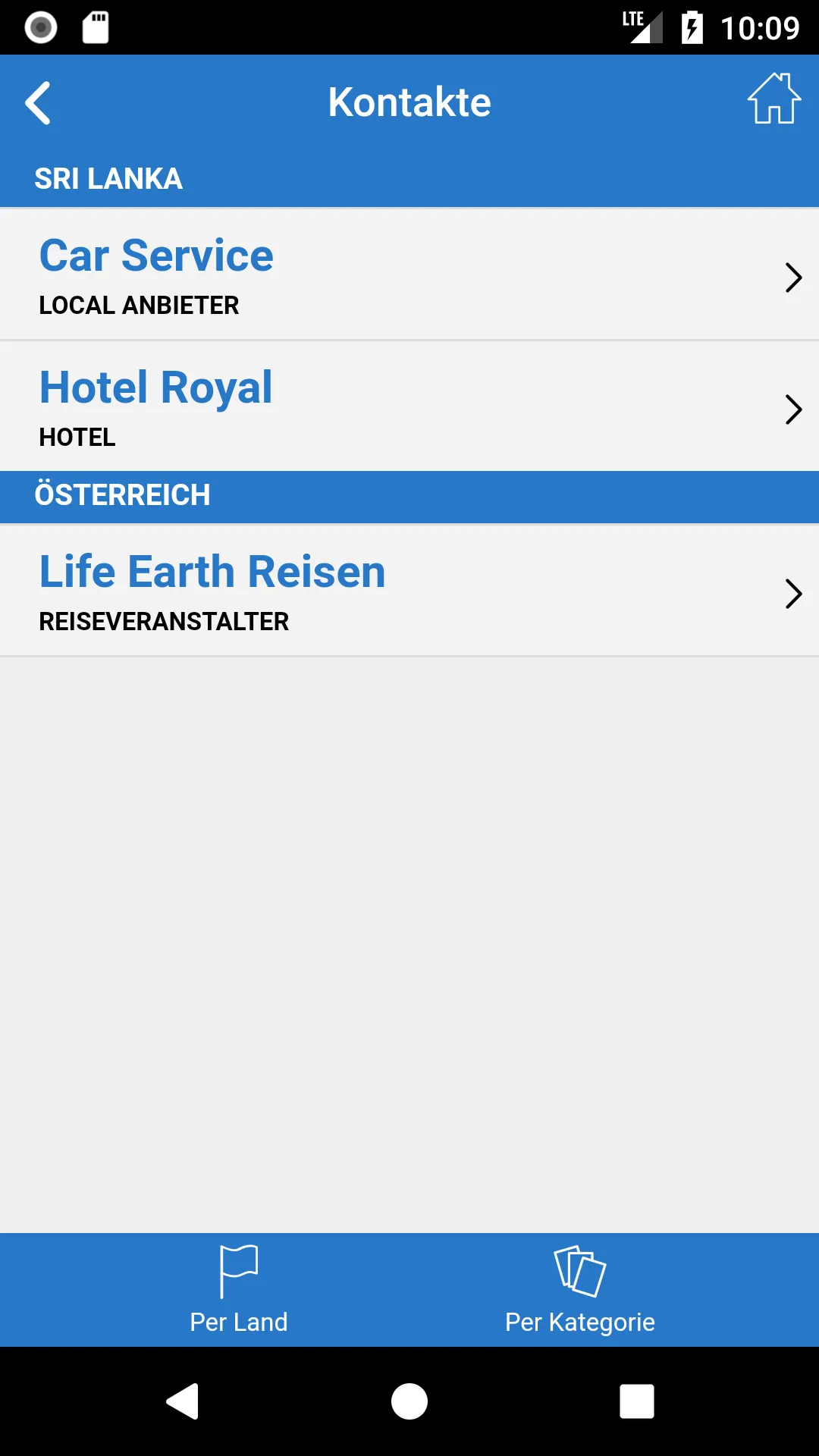 Life Earth Reisen | Indus Appstore | Screenshot