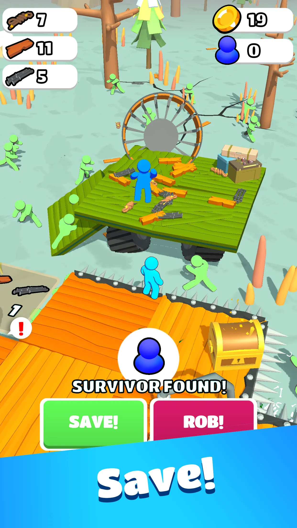 Zombie Raft | Indus Appstore | Screenshot