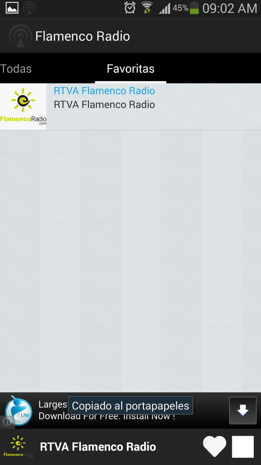 Flamenco Radio | Indus Appstore | Screenshot