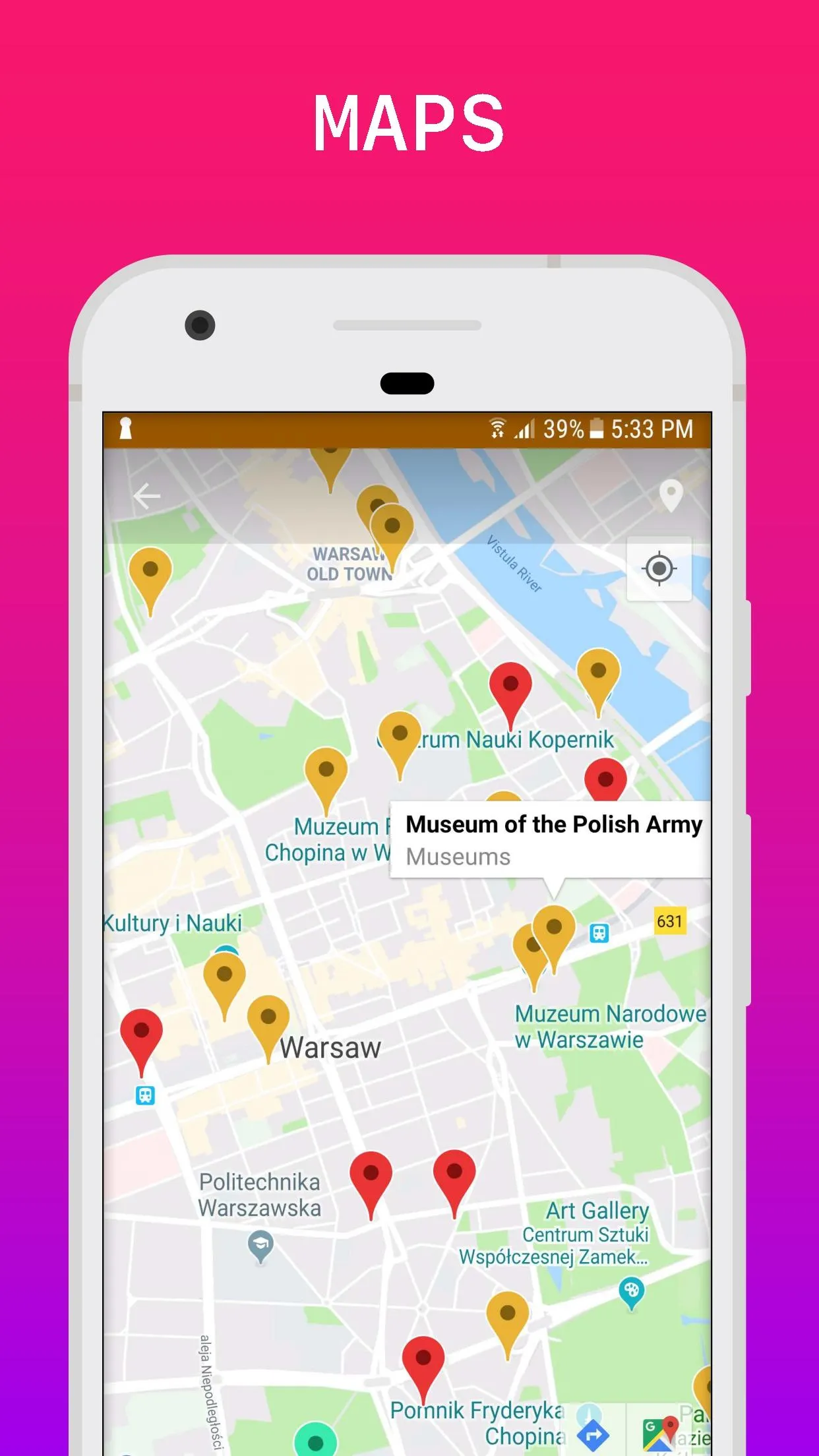 Warsaw Travel Guide | Indus Appstore | Screenshot