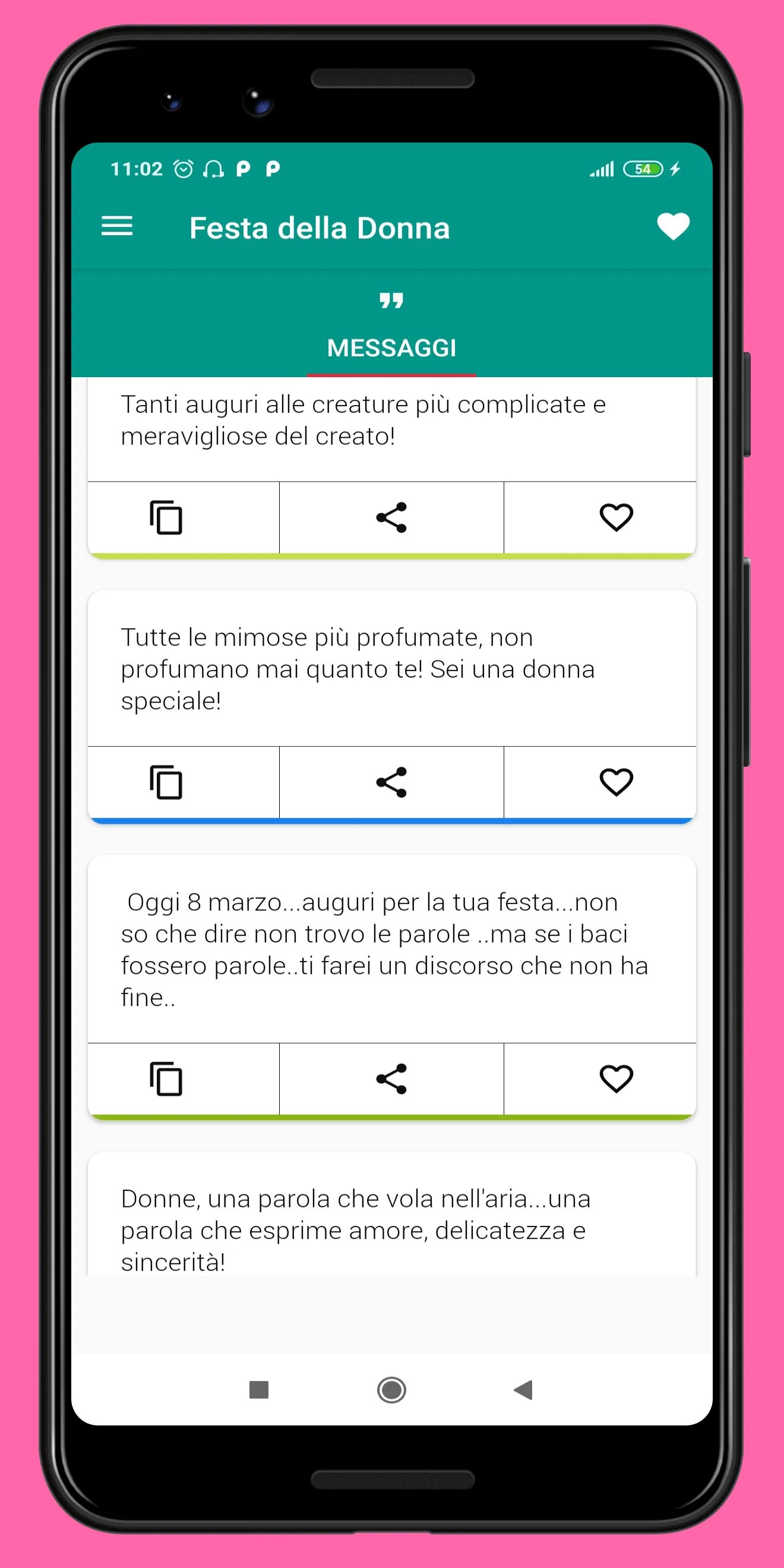 festa della donna sms | Indus Appstore | Screenshot