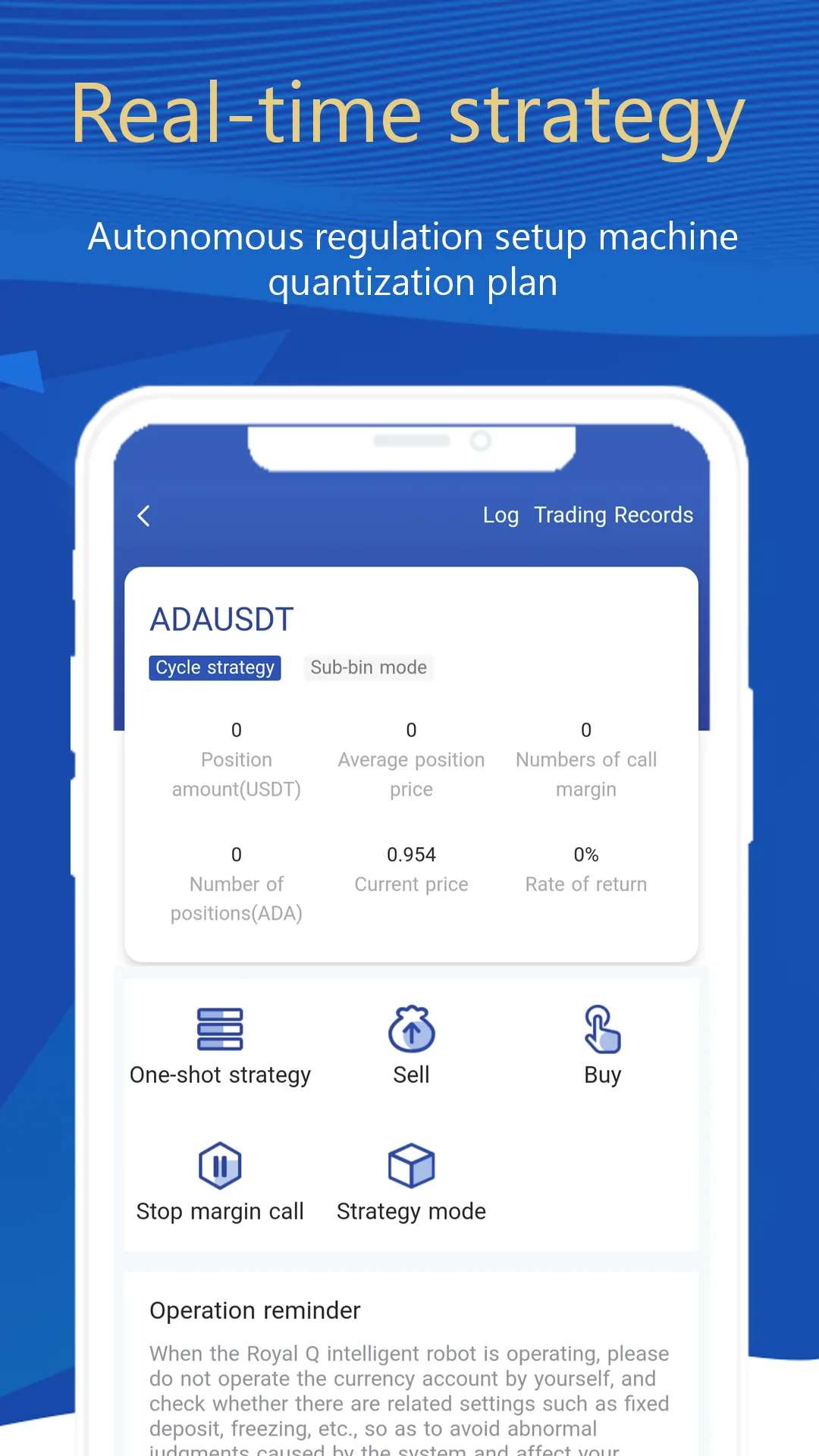 Royal Q Automated trading | Indus Appstore | Screenshot