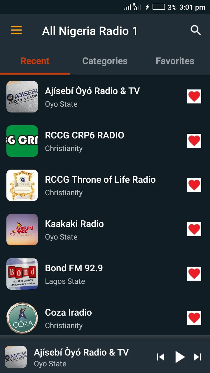 All Nigeria FM Radio-Nig Radio | Indus Appstore | Screenshot