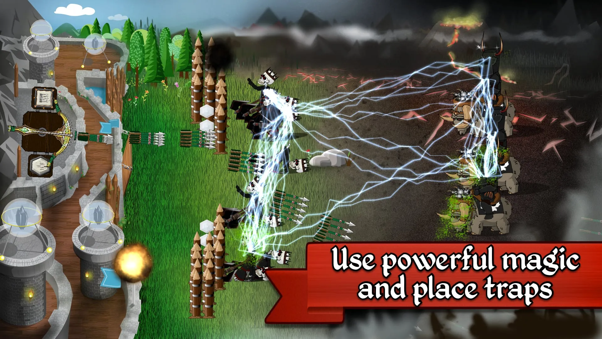 Grim Defender: Castle Defense | Indus Appstore | Screenshot