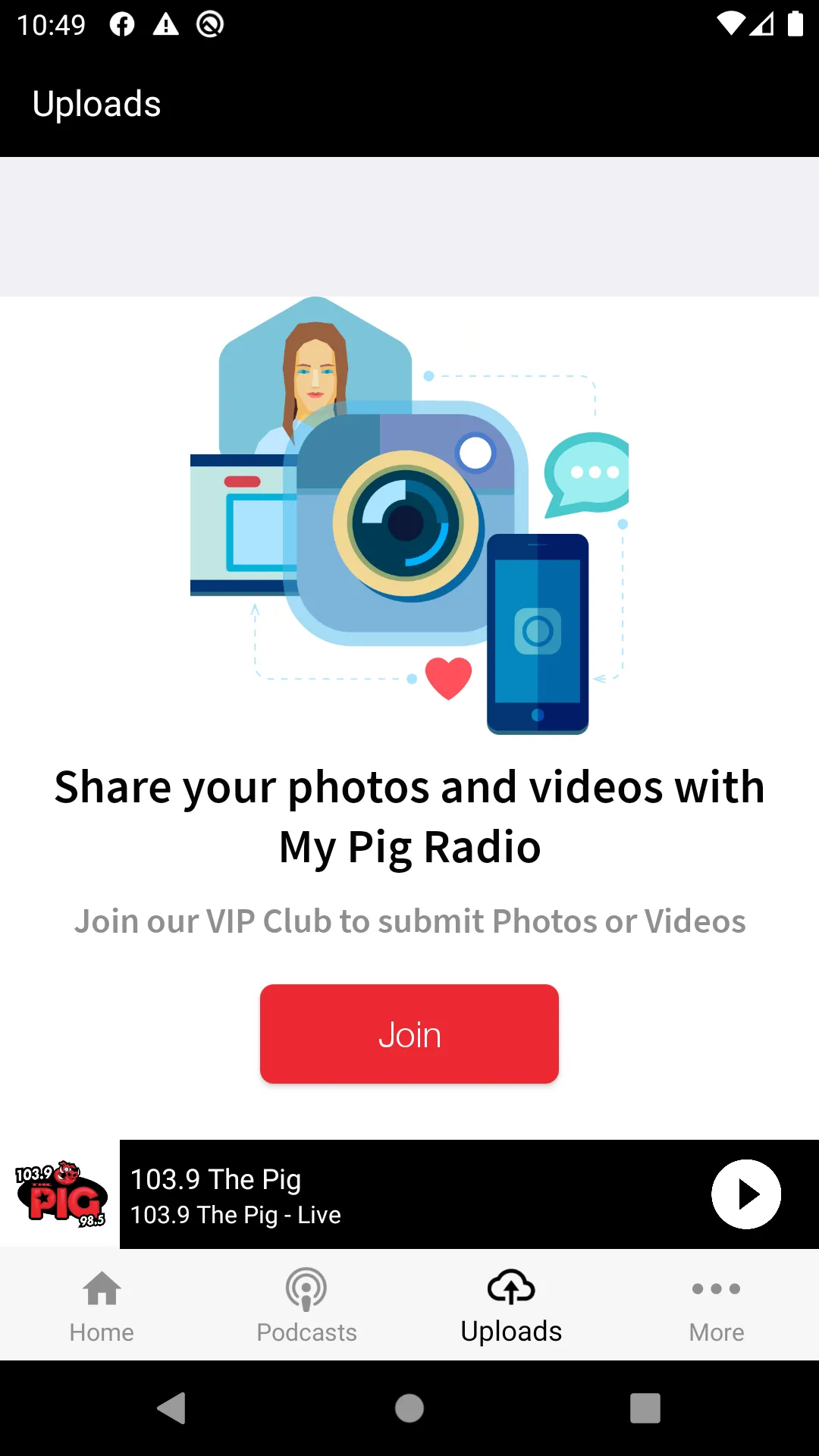 My Pig Radio | Indus Appstore | Screenshot