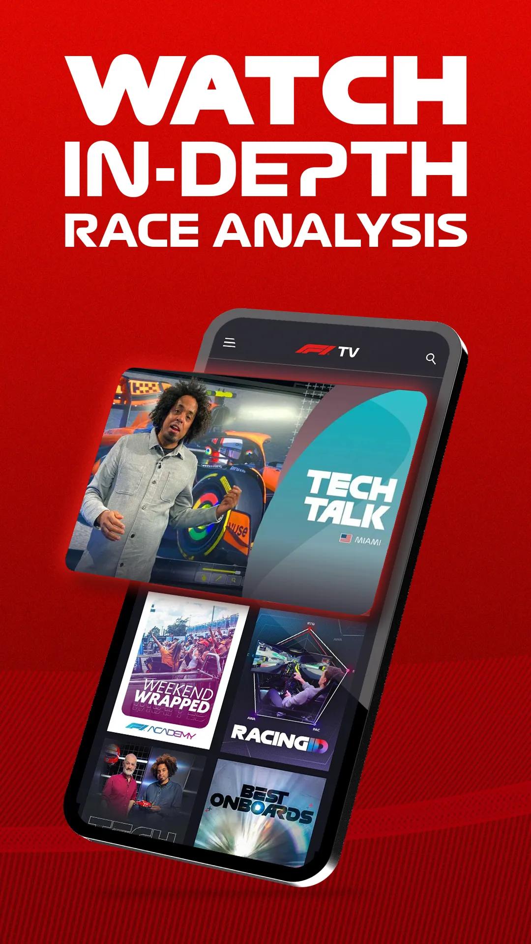 F1 TV | Indus Appstore | Screenshot