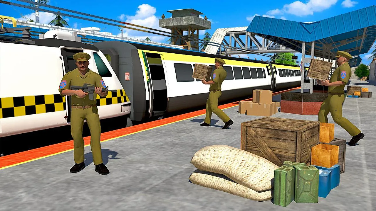 Indian Police Train Simulator | Indus Appstore | Screenshot