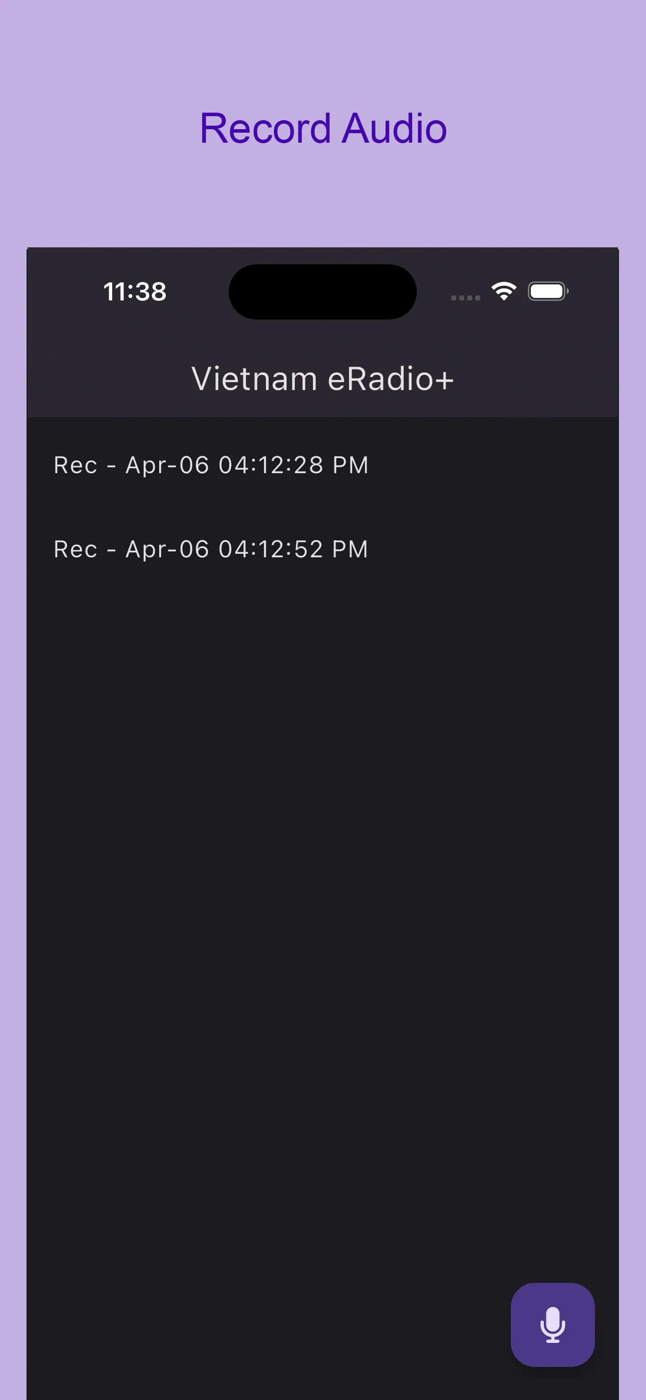 Vietnam eRadio+ | Indus Appstore | Screenshot