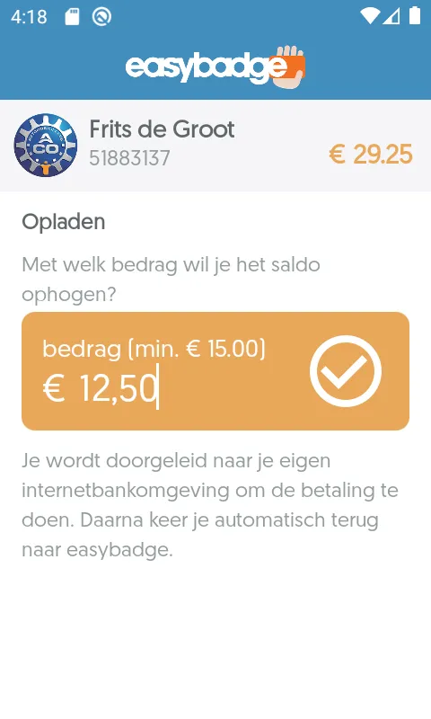 easybadge | Indus Appstore | Screenshot