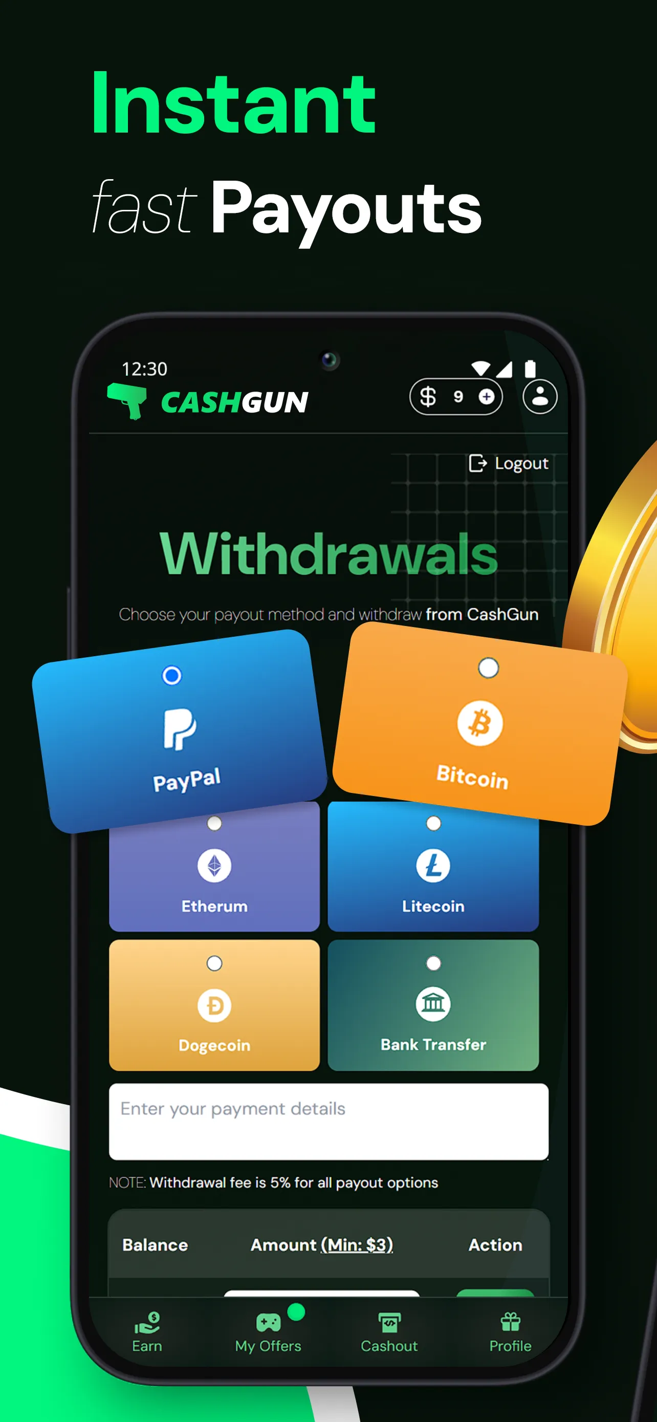 CashGun: Earn FreeCash Rewards | Indus Appstore | Screenshot