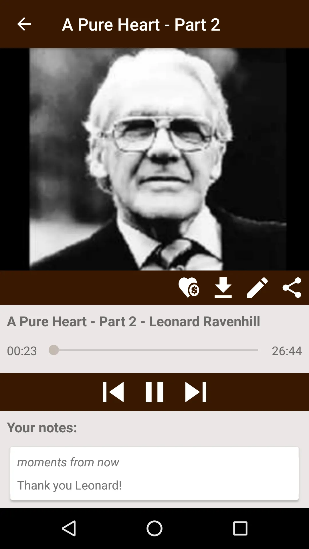 Leonard Ravenhill Sermons | Indus Appstore | Screenshot