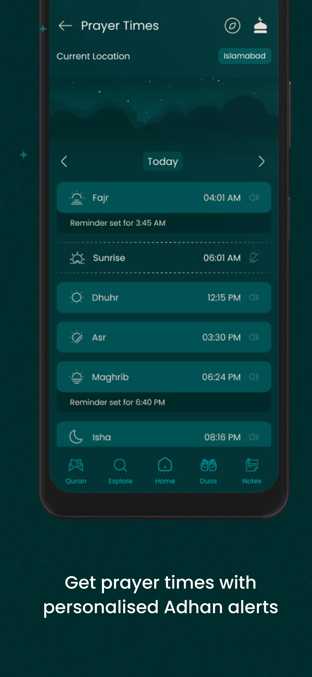Deen - Quran, Hadith, Duas | Indus Appstore | Screenshot