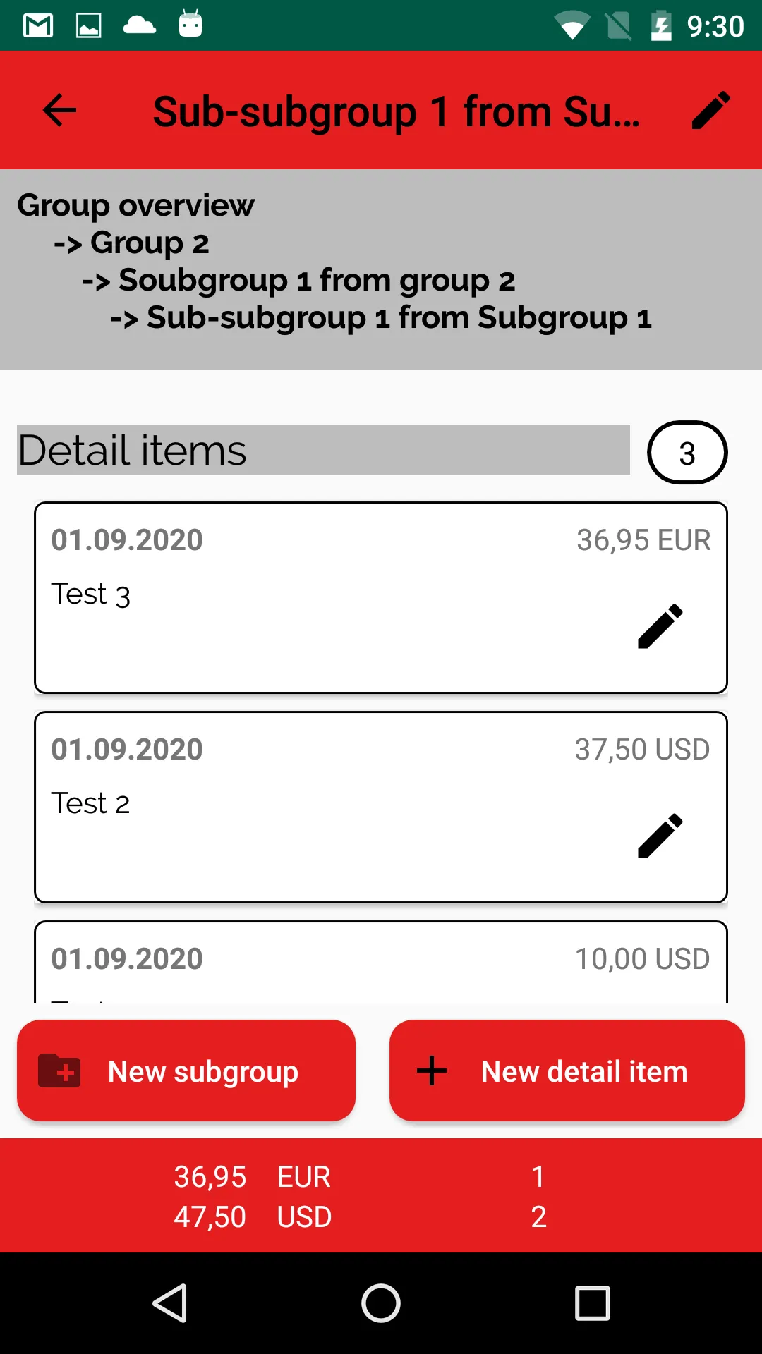 GiveTake - debts tracker | Indus Appstore | Screenshot