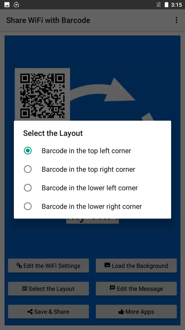 Share WiFi with Barcode | Indus Appstore | Screenshot