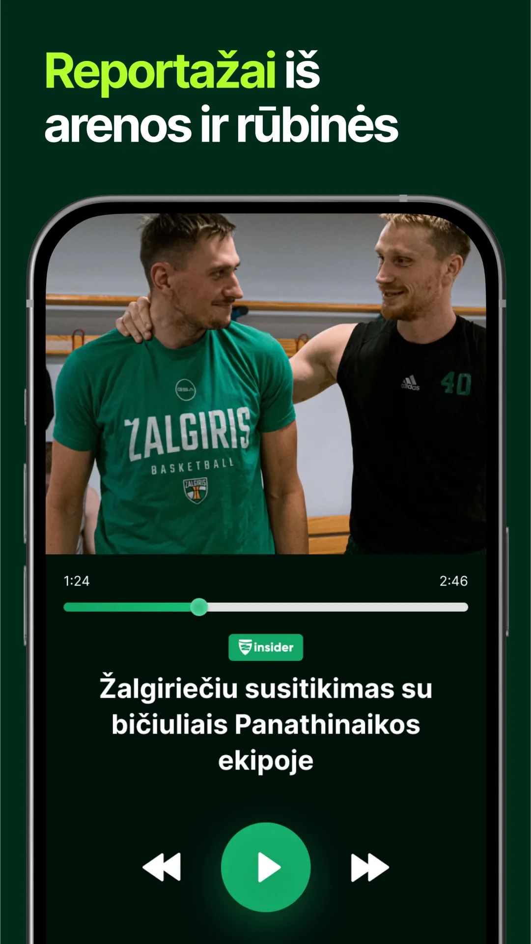 Žalgiris | Indus Appstore | Screenshot