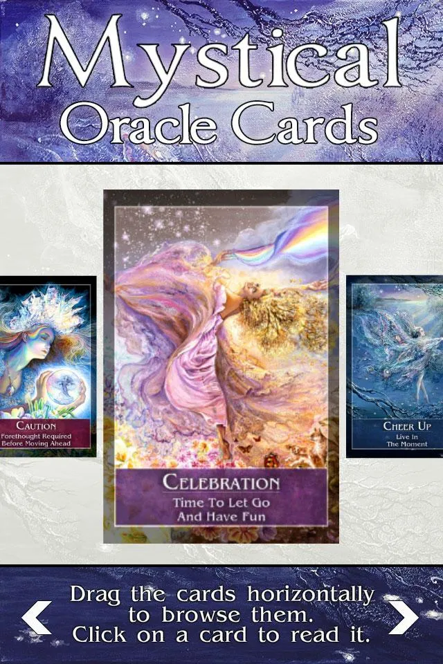 Mystical Oracle Cards | Indus Appstore | Screenshot