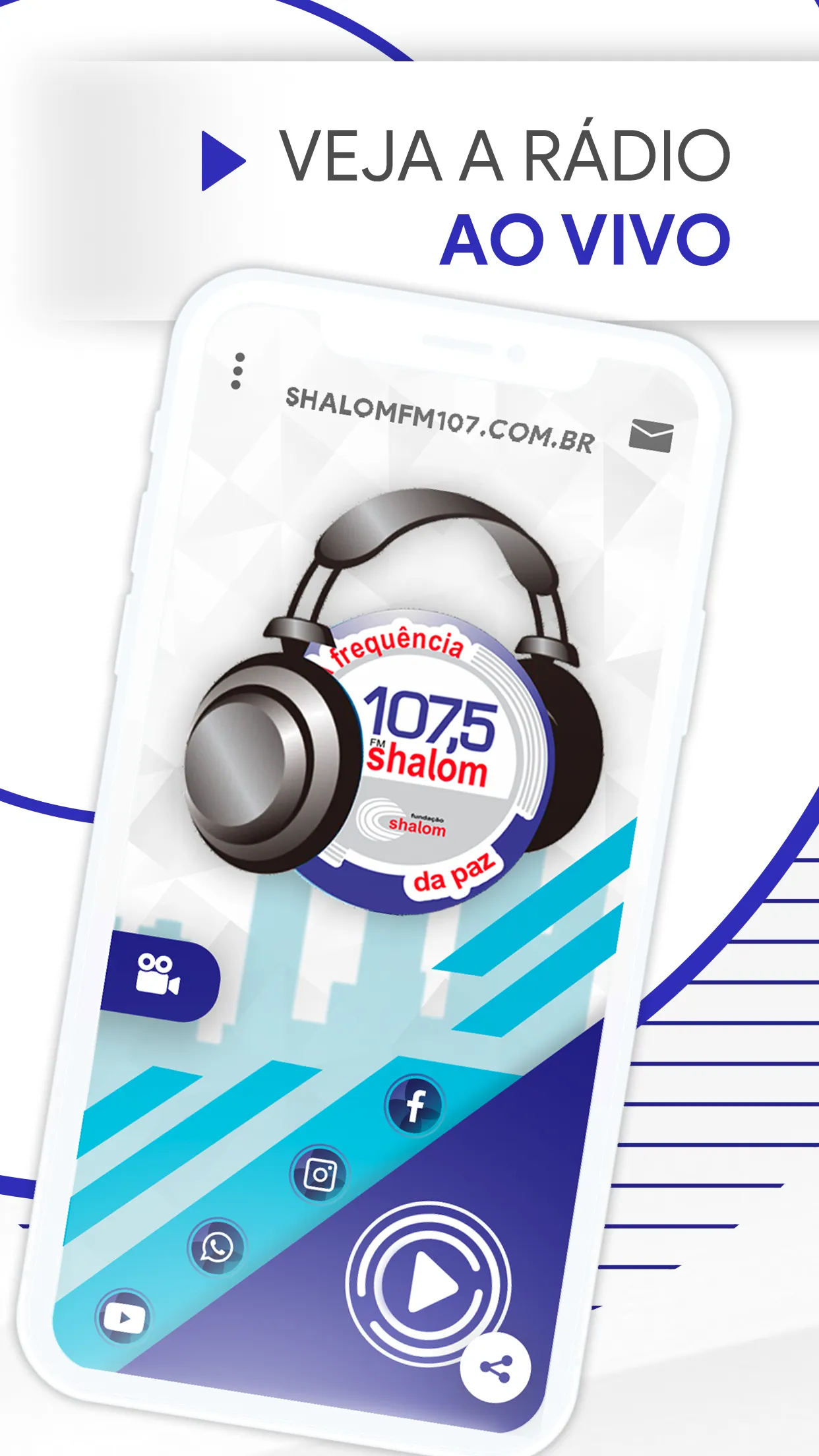 Shalom FM 107,5 | Indus Appstore | Screenshot