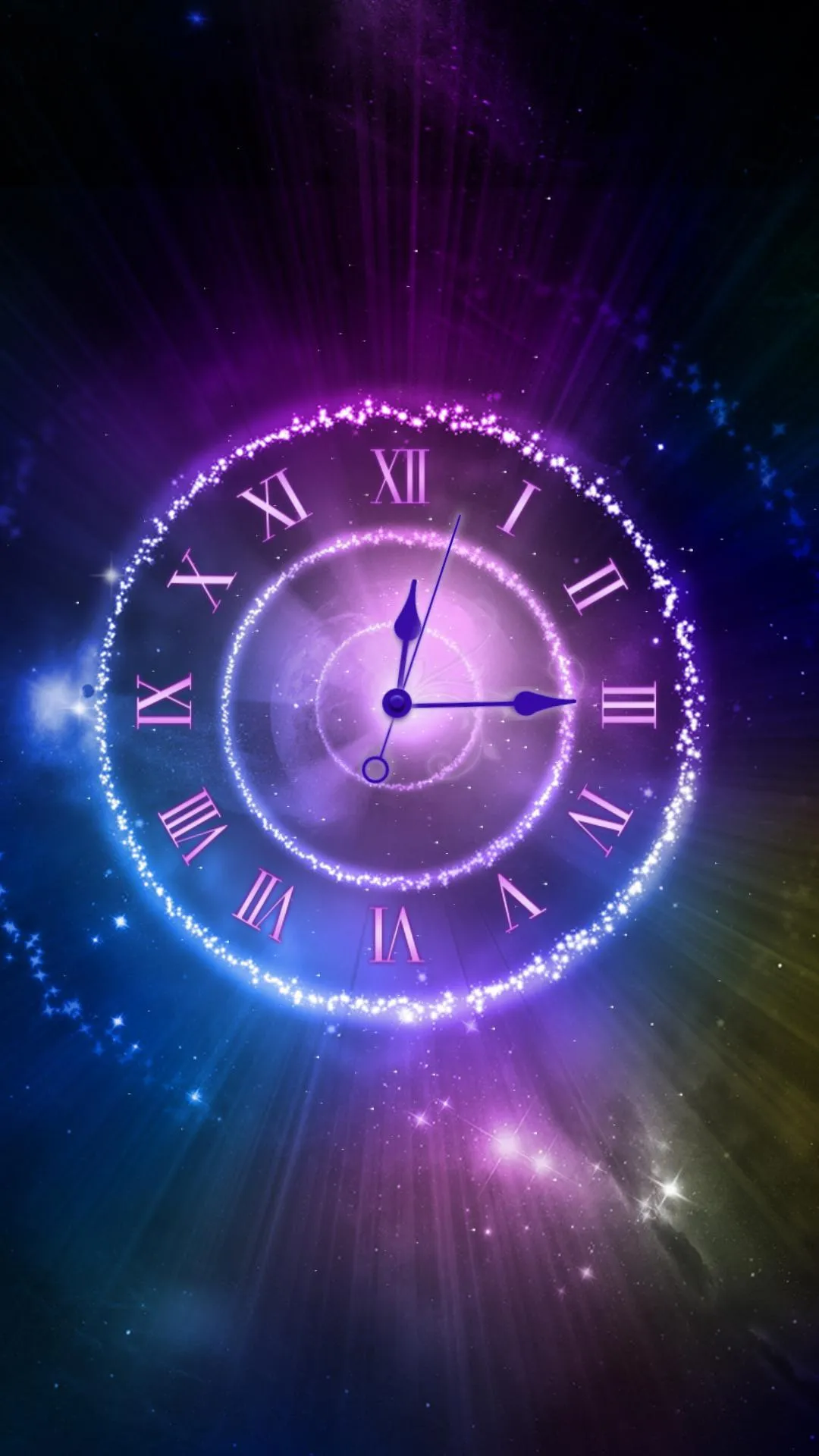 Shining Clock Live Wallpaper | Indus Appstore | Screenshot